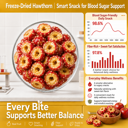 💫❤️Say goodbye to sugar spikes! 🌿Support healthy glucose metabolism with premium Hollow Hawthorn.-QZE