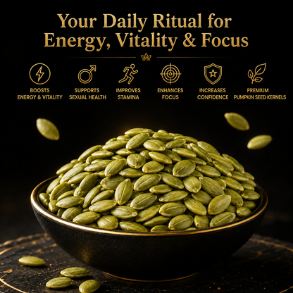 🔥💪Ultimate Testosterone Boost Formula 🌍🐨🐨Nutrient-Dense Roasted Pumpkin Seeds for Enhanced Bedroom Performance | Support Vitality, Endurance & Natural Male Confidence Daily-ABB8